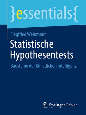 cover image of Statistische Hypothesentests